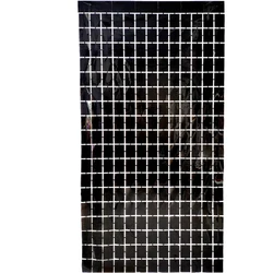 Shimmer Metallic Foil Square Curtain Birthday Wedding Supplies Rose Gold Factory Made White 1.5*3M