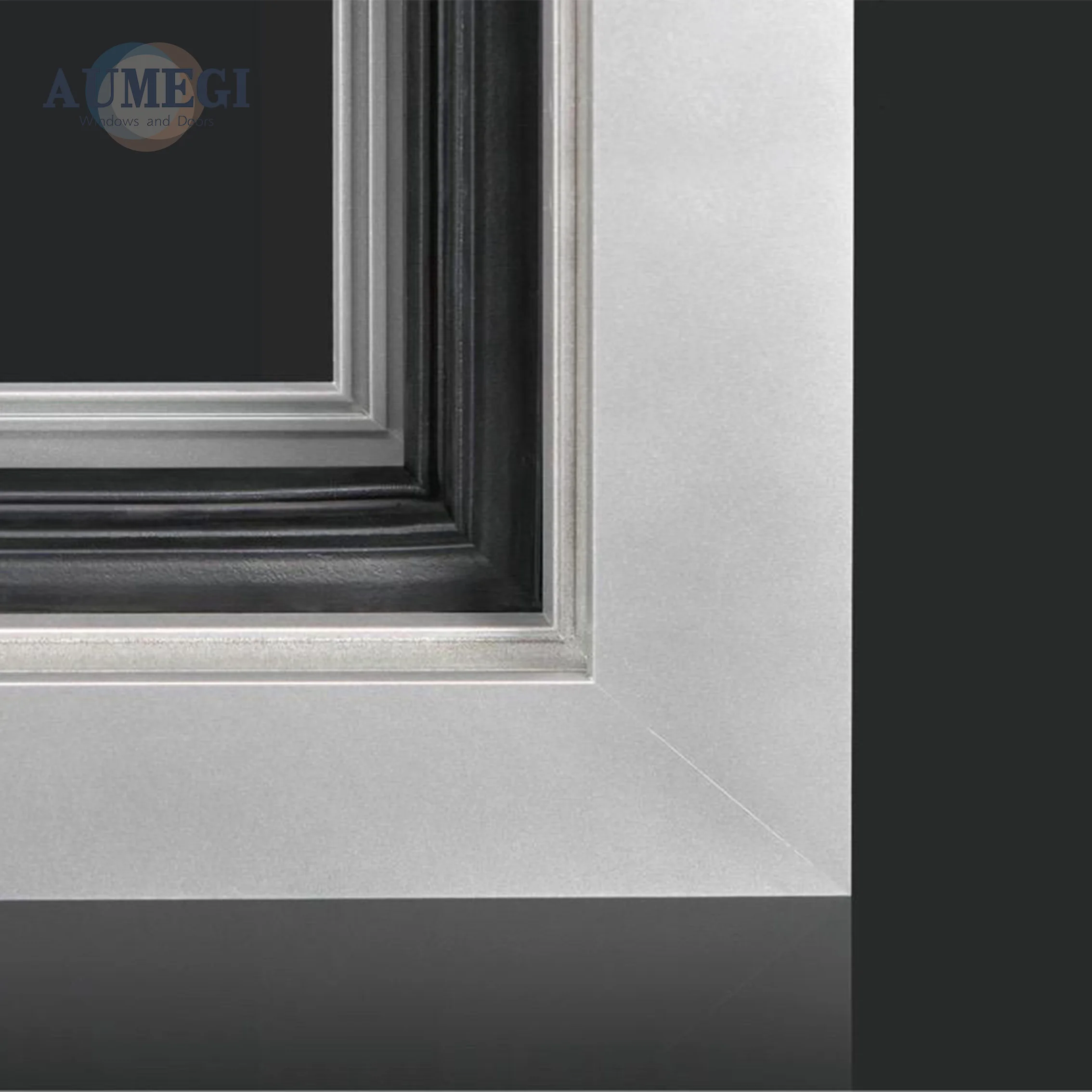 AUMEGI Fixed Windows Vertical Skylight Home Installation Video French Glazed Large Fixed Windows