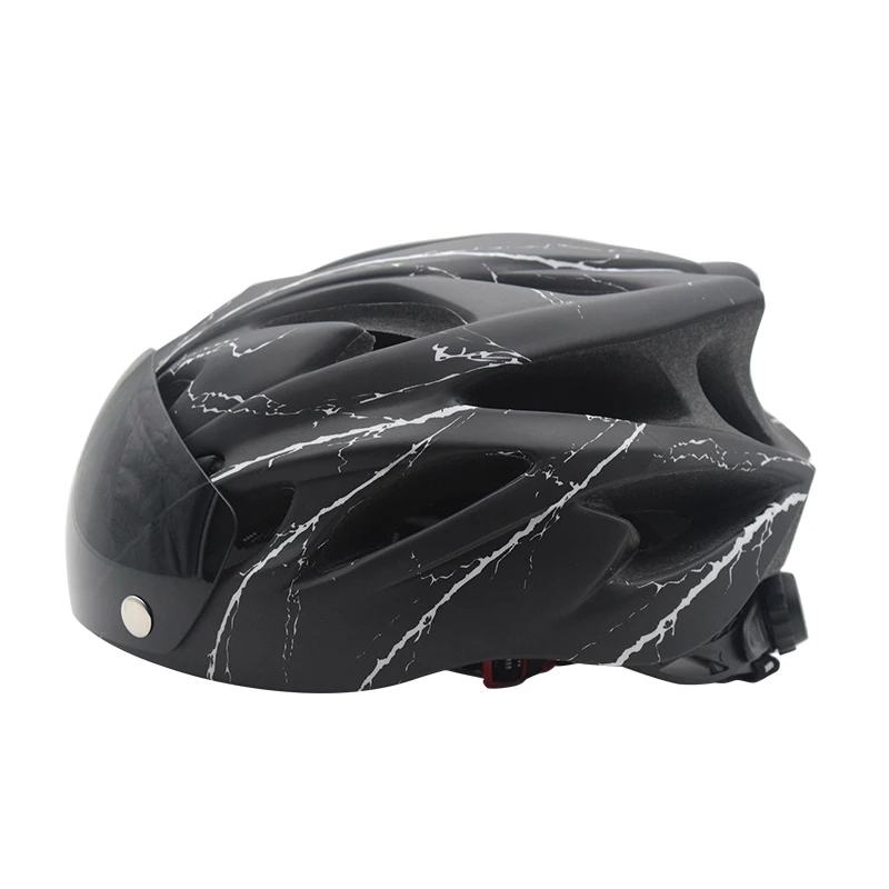 18 vents bike helmets adult men helmet lens bikes custom adult safety helmet with google