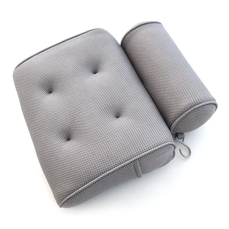 
High quality customized 3d mesh bath pillow 