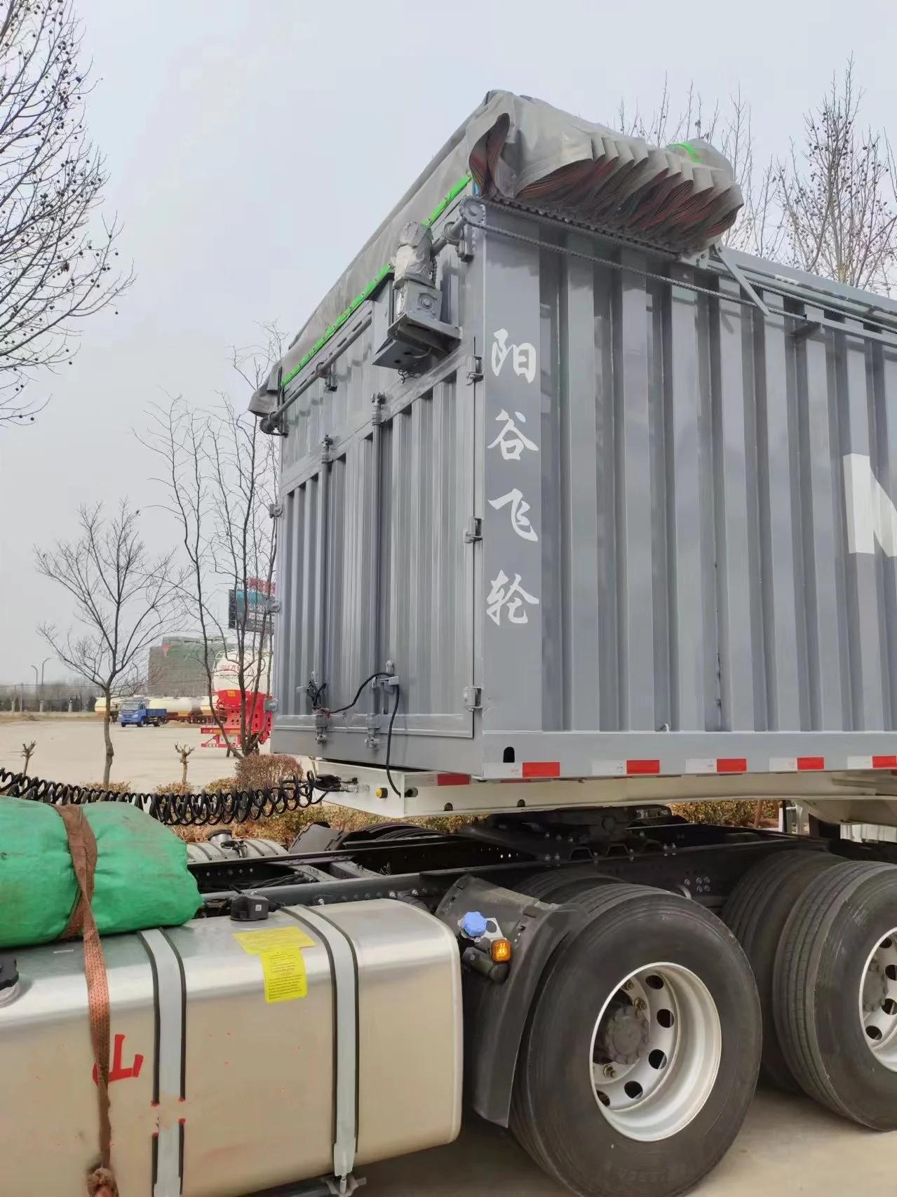 Manufacturer customized China made special transport trailer truck container transport semi-trailer