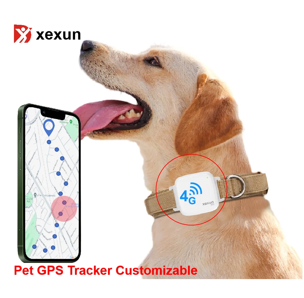 Xexun Best Cat Collar Dog Ios Pet Gps Collar Pet Locator Cat Gps Collar For Cats Tracker
