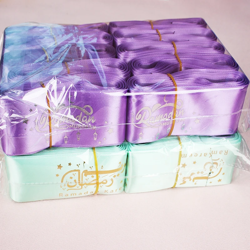 Factory Wholesale 2 inch gift Wrap Ribbon custom satin logo ribbon wholesale custom brand gift Party ribbon