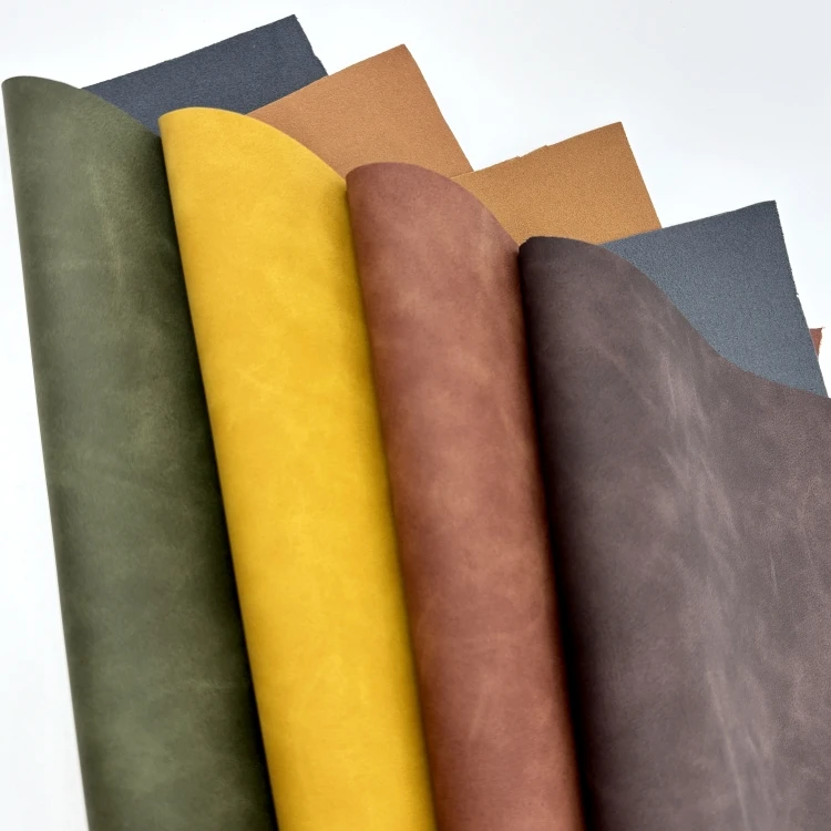 Хит продаж дизайнерская замша с принтом из искусственной кожи рулон на дворе Ecoleather Rexine кожа