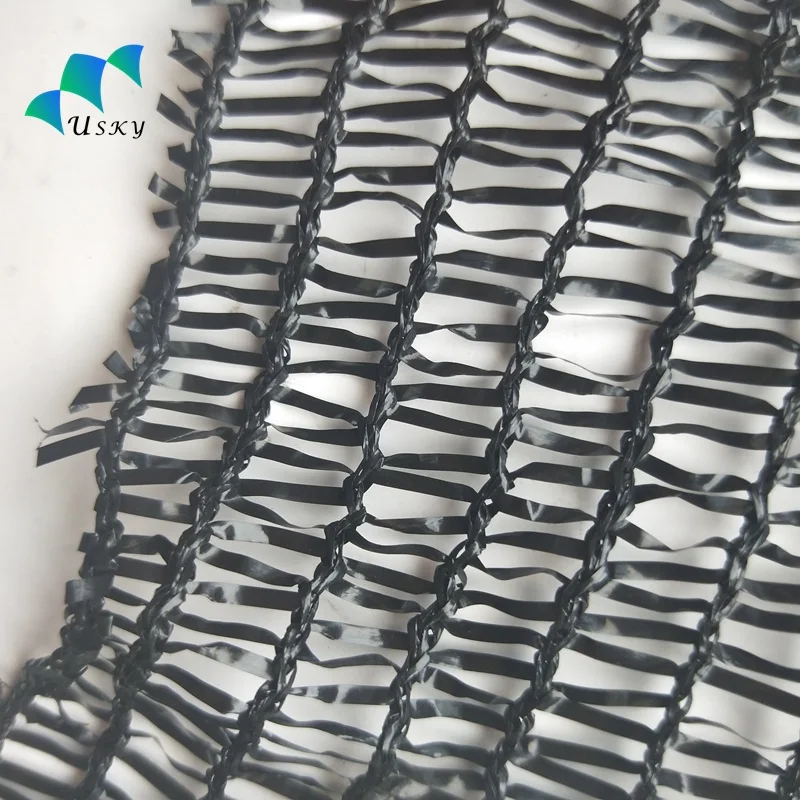  Водонепроницаемая Солнцезащитная сетка 100% HDPE зеленая 40% затеняющая ткань парус эластичная китайская рулон для сельского