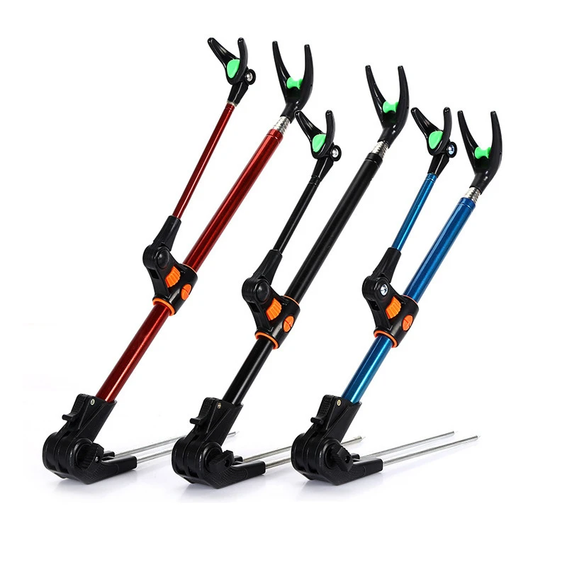 Dual Purpose Thickened Fishing Holder Fishing Bracket Support Fish Rod Holder Stand