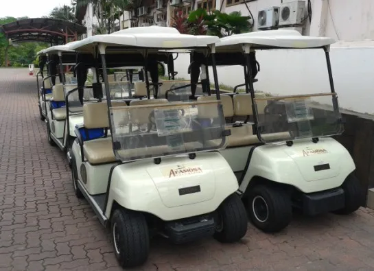 Electric 2 Seats Golf Cart 25km/h from Chinese Factory