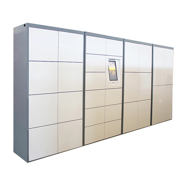 Pickup Station Lockers for shipping Smart Outdoor Water-proof Express Locker Cabinet Intelligent Mail Parcel Delivery Lockers