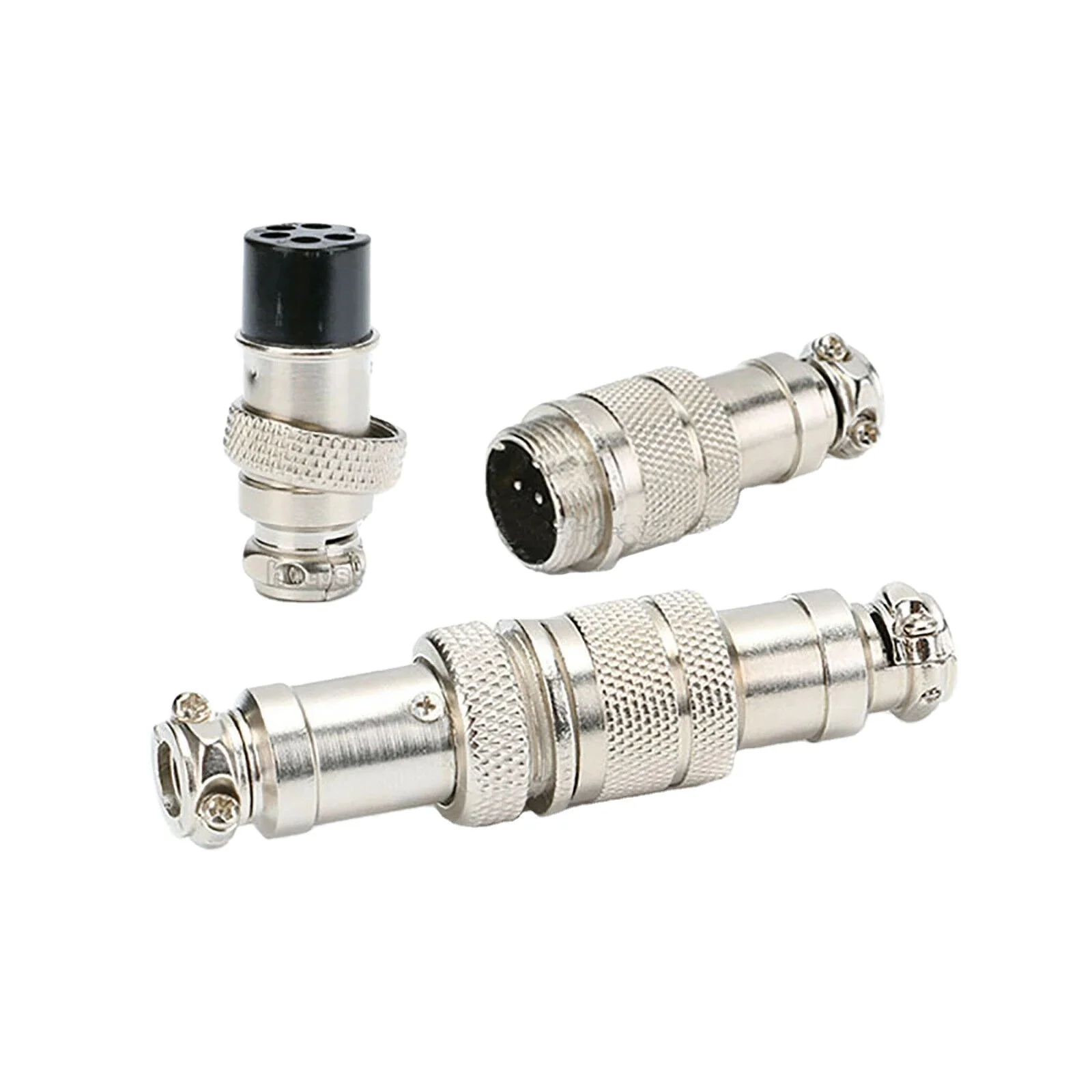 Supplier IP55 M16 Aviation Metal Panel Mount Plug Sockets Straight Angled Male Female GX16 Cable BNC Connector Power Waterproof