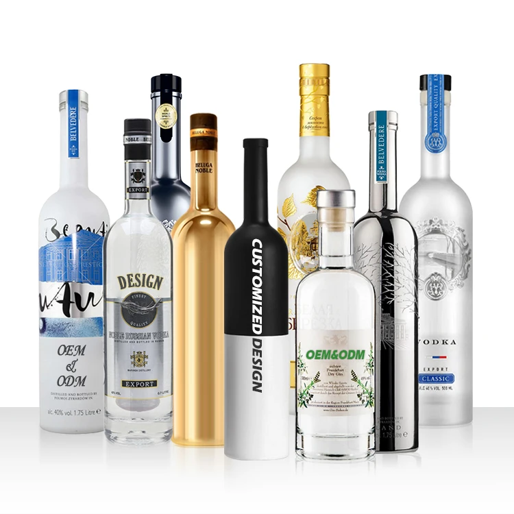 High quality bottle glass 700ml tequila glass bottle glass bottle manufacturing plant