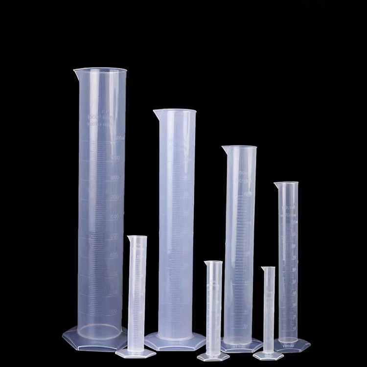 25ml 50ml 100ml 250ml 500ml 1000ml 2000ml Plastic Graduated measuring Cylinder