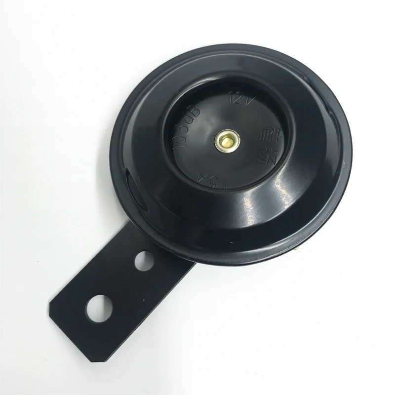 Universal Electric Motorcycle accessorise Waterproof Round Loud Horn 12V 48V  For eletric Scooter Moped Dirt Bike