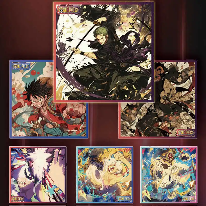 Luffy Nami Zoro Robin Wholesale OnePieces Card toriyama akira  Bounty Card Animation detective Collection ACG Cards Toy Gift