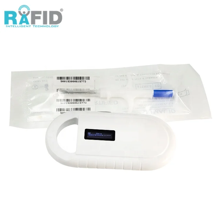 RAFID Tracking Pets RFID Bioglass Tag RFID Animal Microchip RFID Syringe Transponder