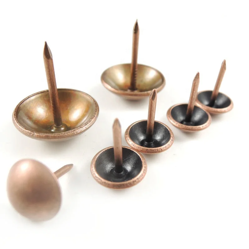 Sofa Button Iron Bubble Nail round Heads Chair Nails Decorative Upholstery Materials