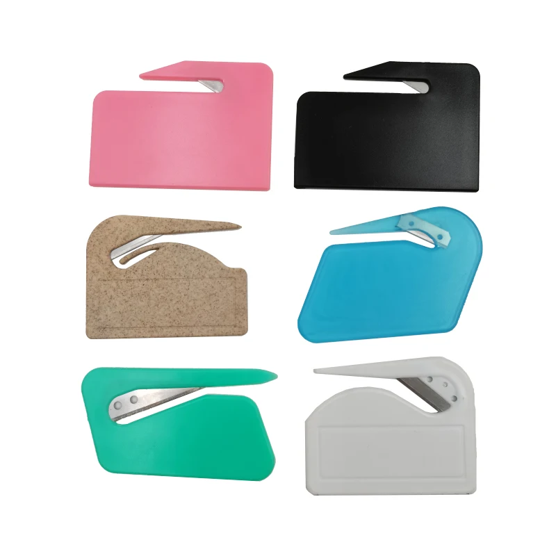 handy safety box opener free biodegradable plastic knife paper cutting knife letter opener sword