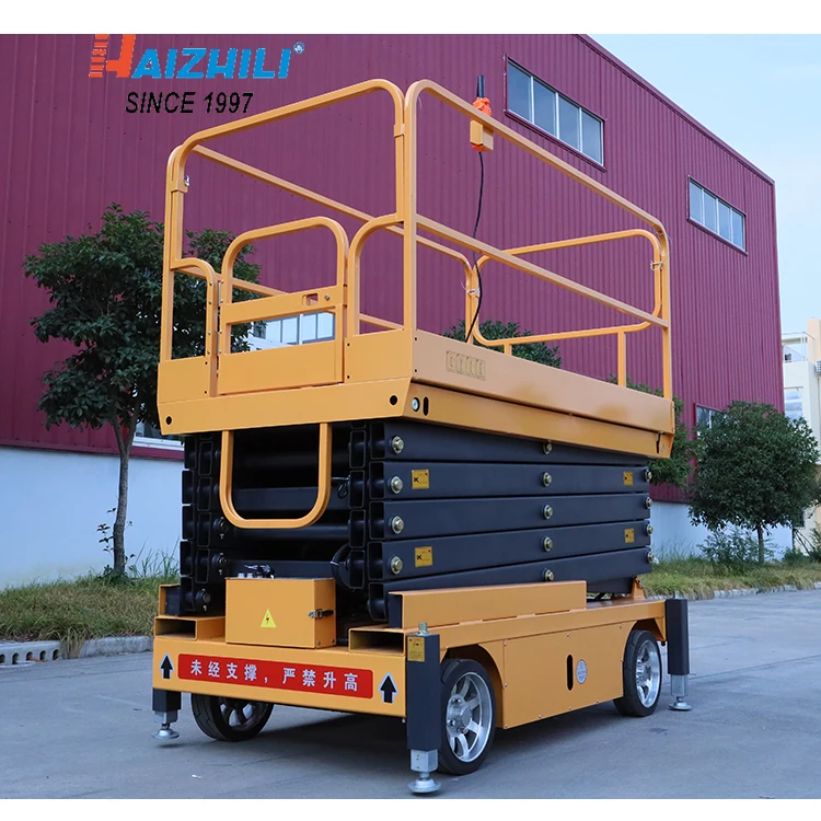 HaizhiLi Handling Equipment Work platforms portable scissor lift platform