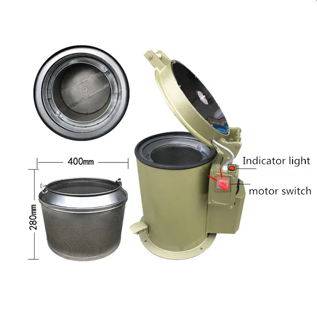 
Portable stainless steel centrifugal dryer hot air Dehydration dryer machine centrifugal dewatering dryer factory direct supply 