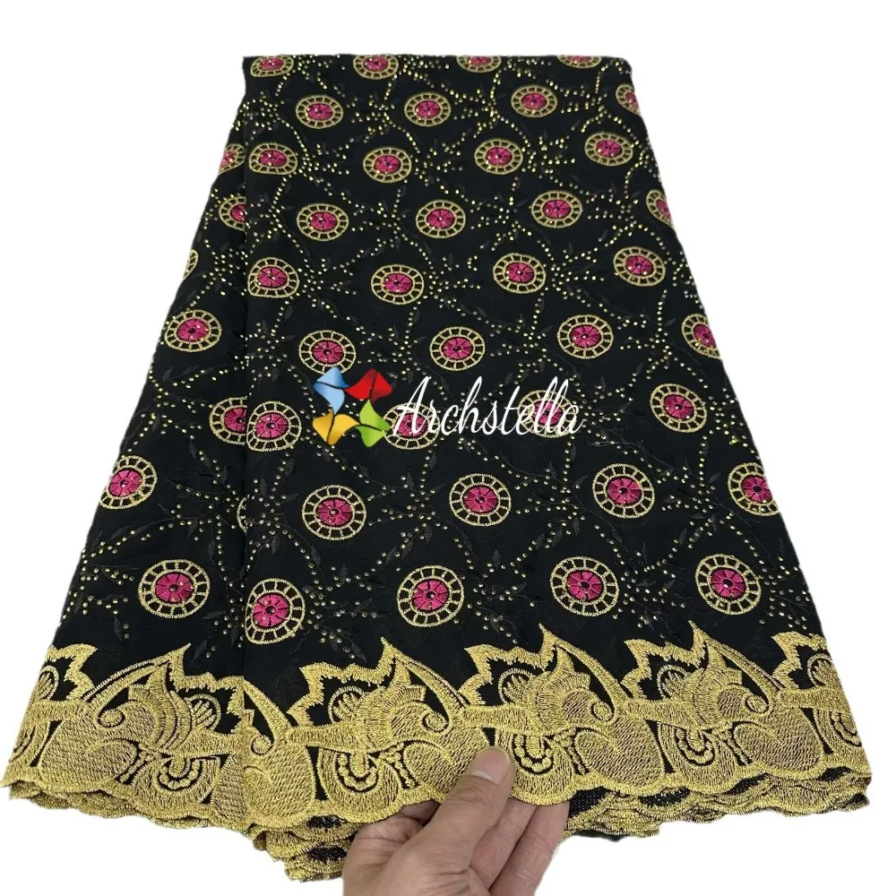 High quality Swiss voile laces Pure cotton clothing fabric Manufacturer has stock