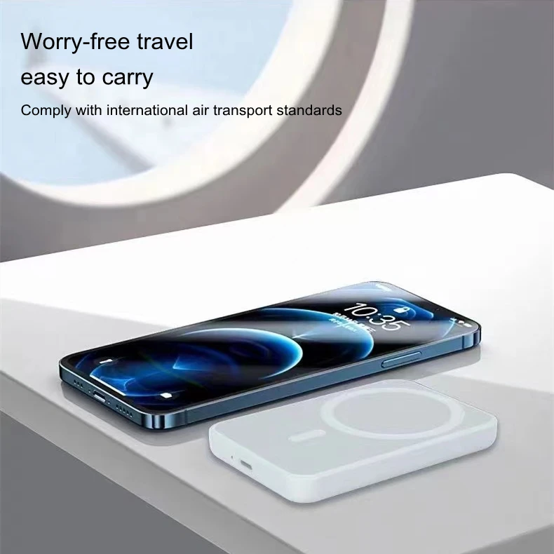 13pro Mag Safe external battery 3500mah power bank PD 15W fast charger wireless Magnetic powerbank