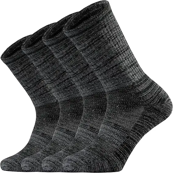 Custom wool sports outdoor men socks hiking ski merino alpaca socks design logo
