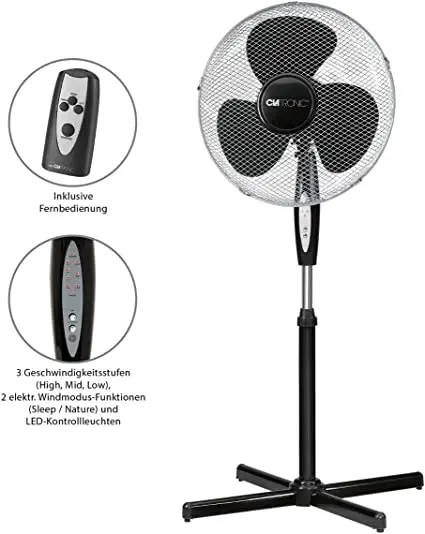 Oscillating Electric Wall Fans 110v 220v 16/18 Inch Plastic CB Ce Hotel Floor Household Air Cooling Fan ROHS Free Spare Parts
