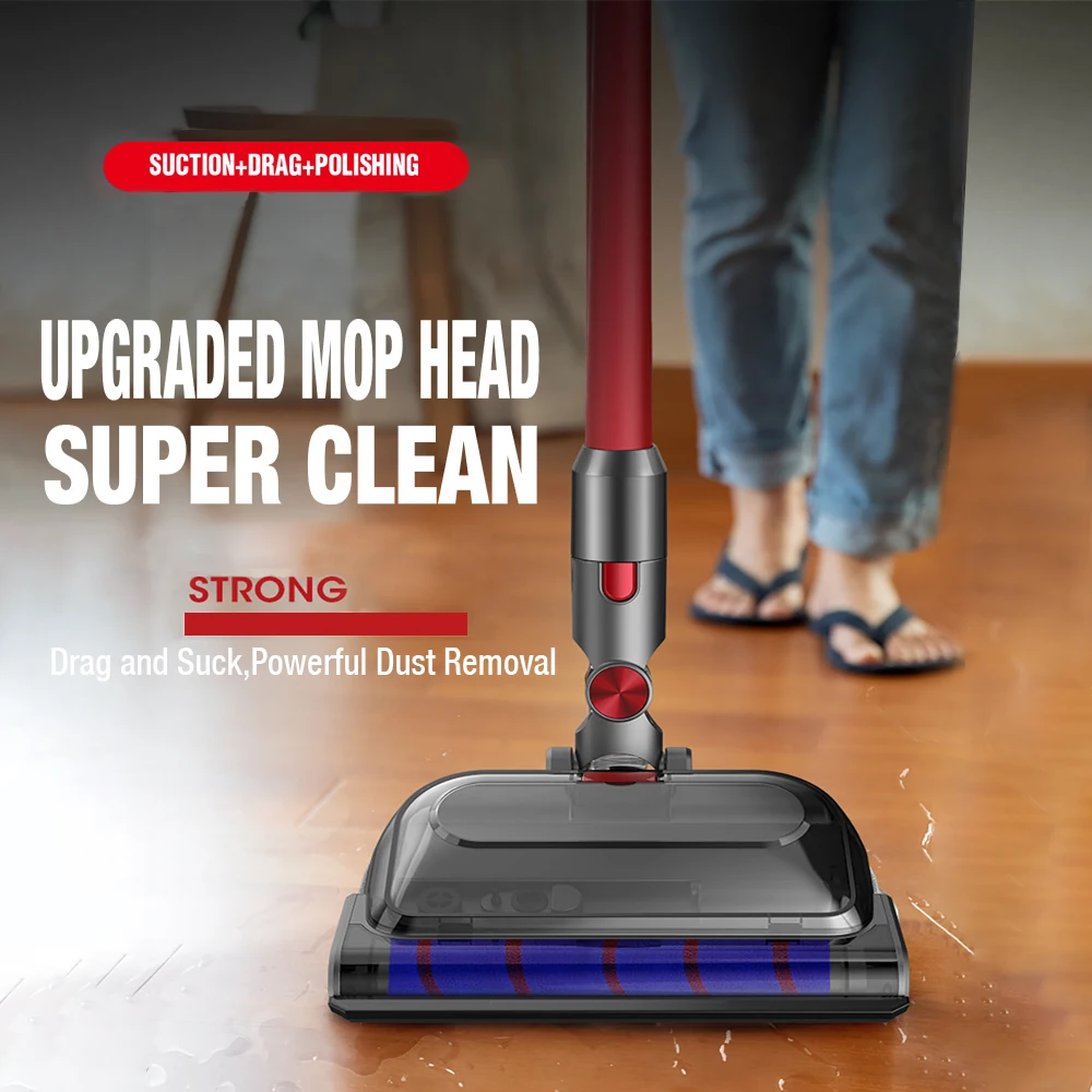 Wet Dry Electric Replacement Parts Vacuum Attachment Mop Head for Dysons Cordless V7 V8 V10 V11Vacuum Cleaner Mop