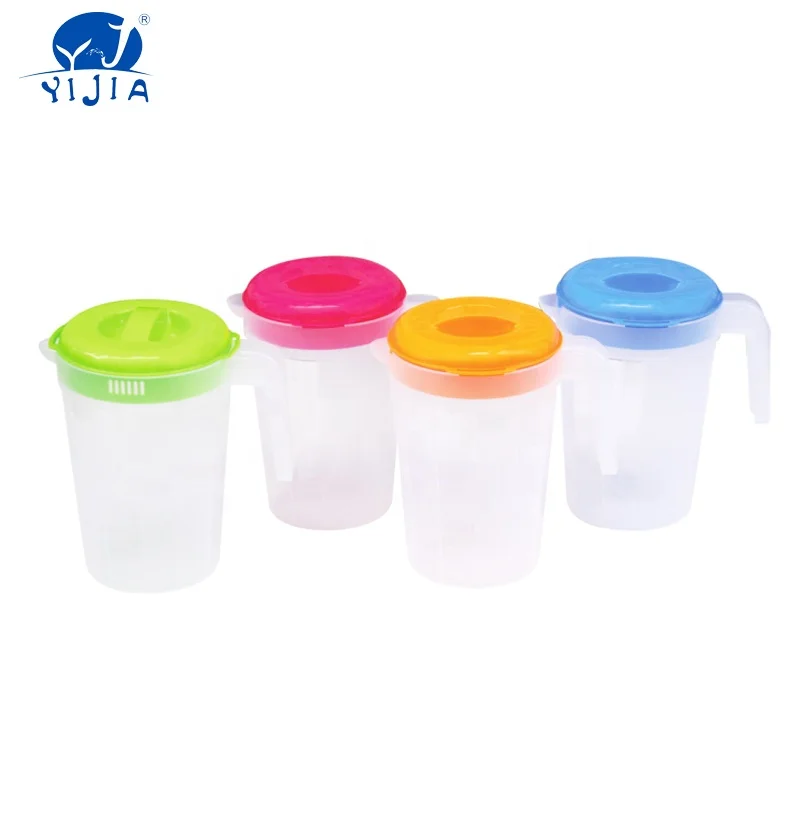 Пластиковый кувшин объемом 2,4 литра, пластиковый чайник, пластиковый большой кувшин для воды с крышкой