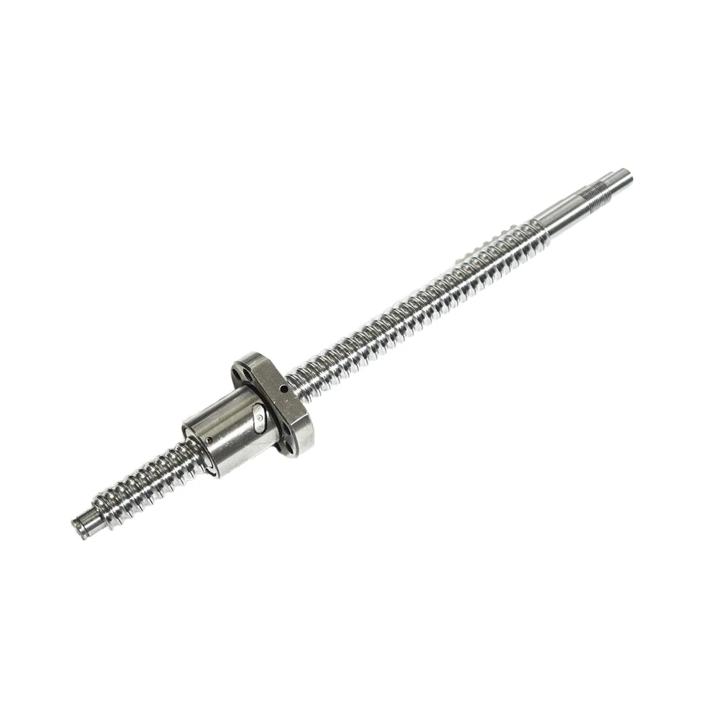Части CNC SFU1204 NUW шариковый винт с длиной 400 мм и 12 свинцовая гайка диаметром 4 для концевой микрообработки