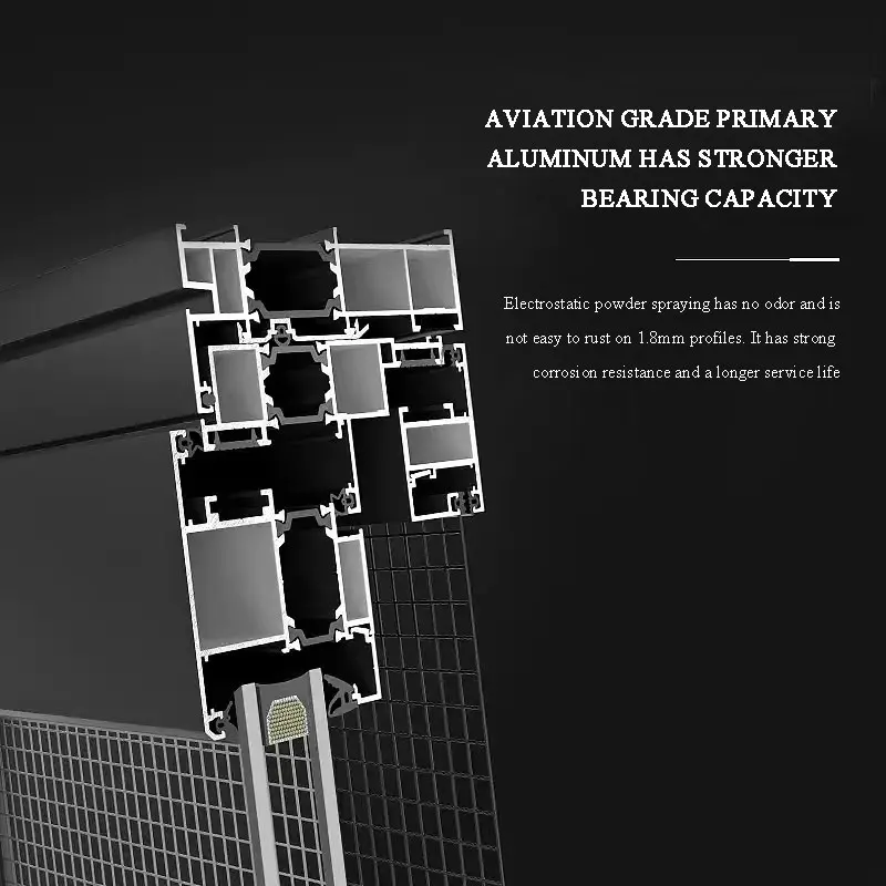 Cheapest Price Sound  High Air Tightness Aluminum Triple Glazed Tilt Turn Pvc Burglar Proof Windows Designs Casement Window