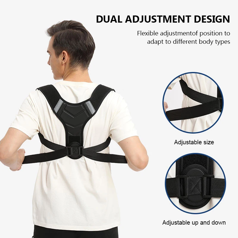 Adjustable Upper Posture Correction Hunchback Body Corrector De Postura Back Straightener Posture Corrector Belt