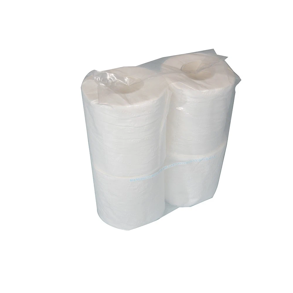 1000 Sheets 4Rolls  2ply Recycled Toilet Paper  Tissue Roll