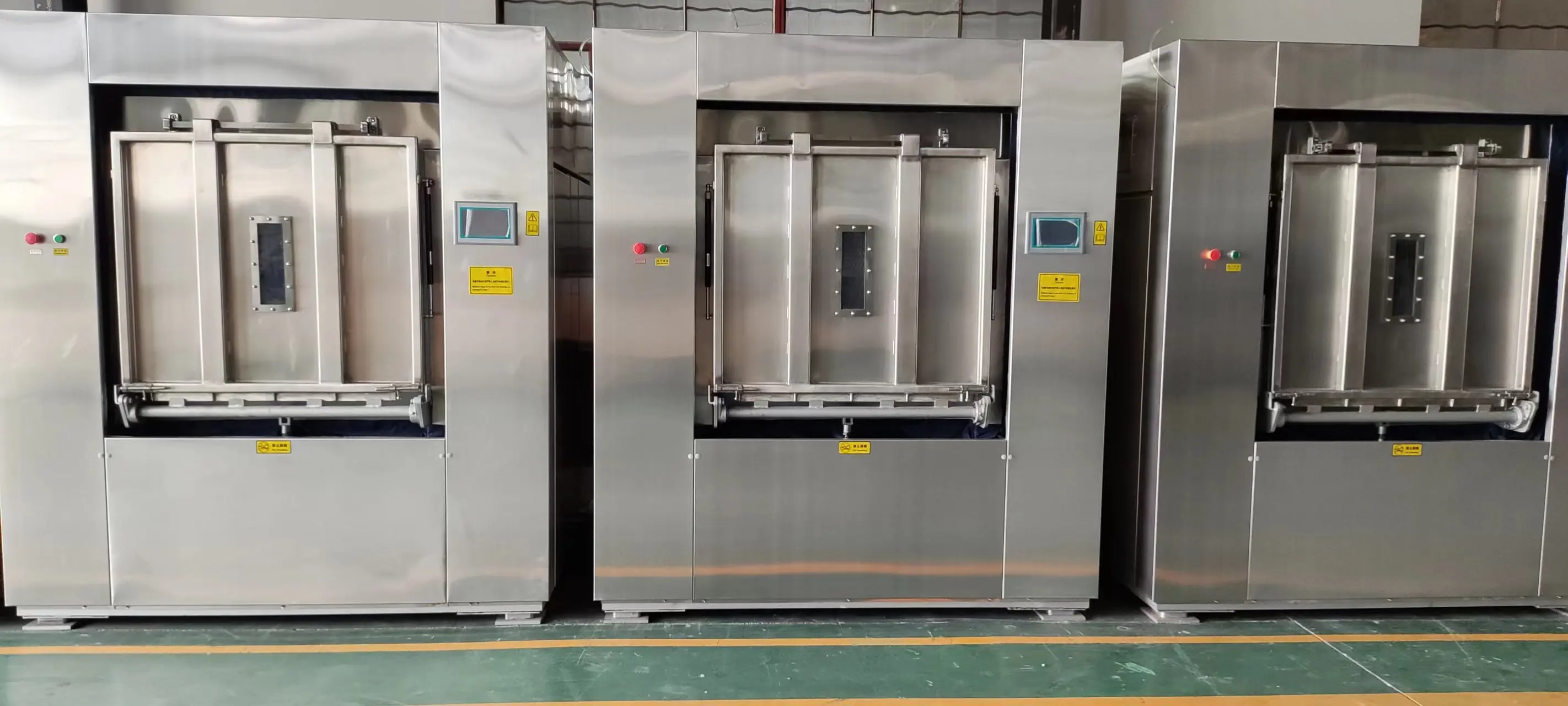 30kg Hospital Barrier Laundry Washing Machine Dust-Free Anti-Static Sanitary Isolation washing machine