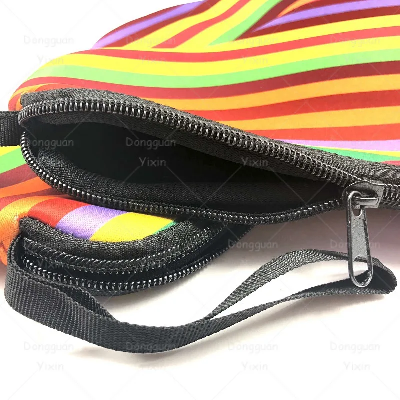 Neoprene Table Tennis Racket Cover Ping-pong Paddle Carry Bag Pouch Zipper Neoprene Bag