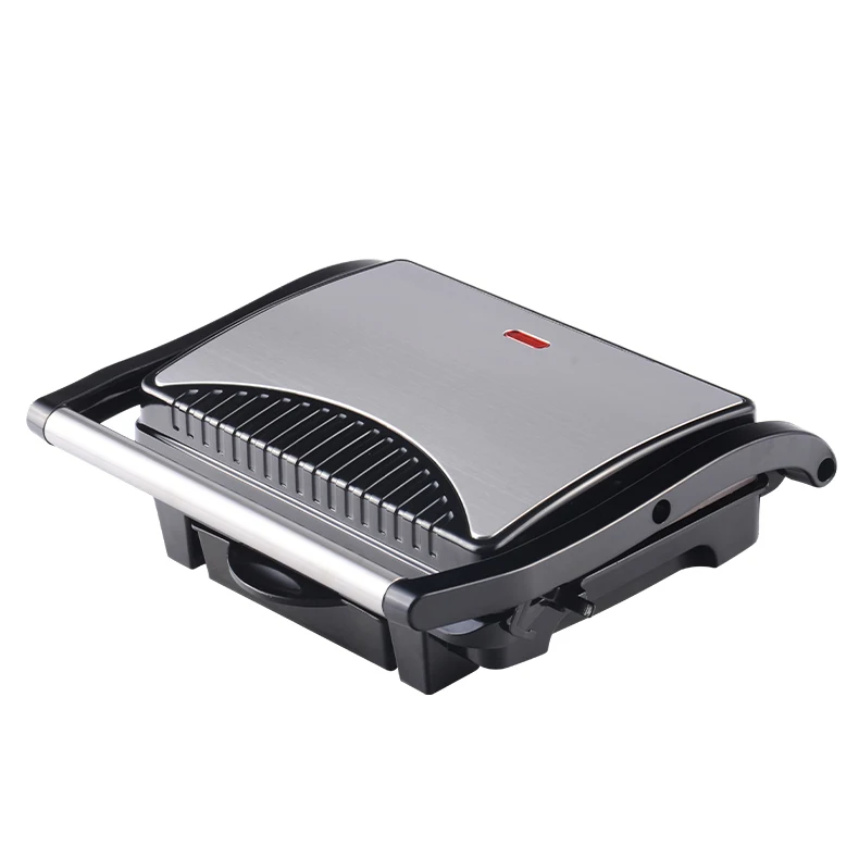 ENZO Breakfast electric smokeless bbq panini barbecue commercial indoor press contact sandwich griddles grill