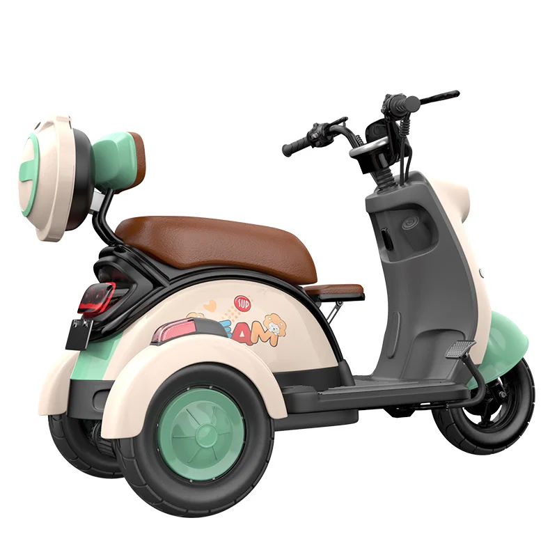 Aluminum alloy 48V New style fat tire electric new Two braking modes electric tricycle