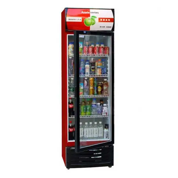 Холодильная витрина/шкаф для свежего пива/шкаф для напитков, вертикальный шкаф для супермаркета
