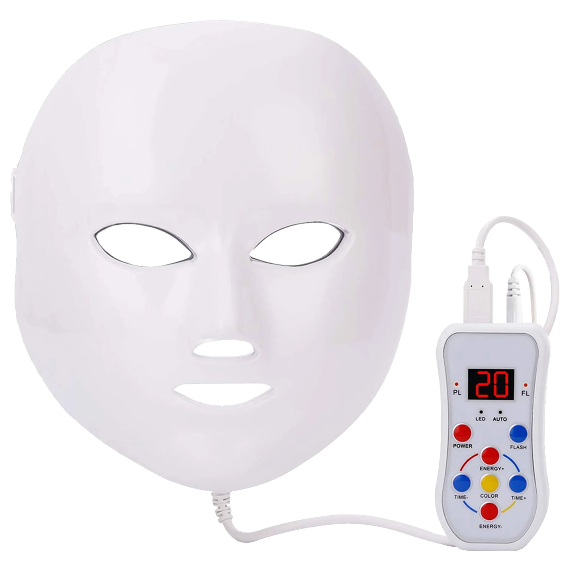 7 Colors Led Light Therapy Face Mask Pdt Red Photon Facial Machine Beauty Products Home Use Equipment