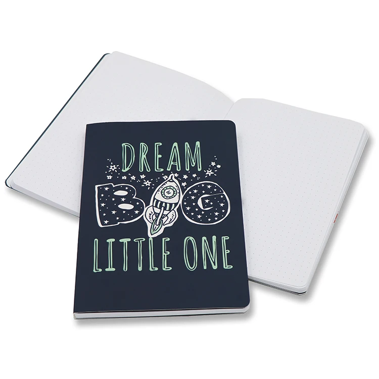 Fresh Stylish Minimalist Personalized Diary with White Ruling Pages