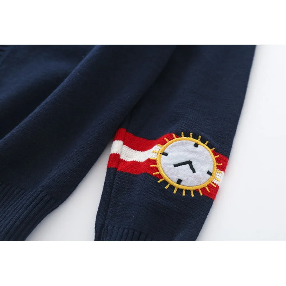 
kids sweaters watch design 2019 autumn winter long sleeve boys cardigan organic cotton plain sweater knitted cardigan sweater 