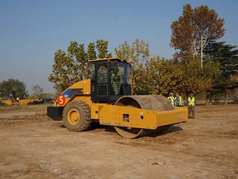 Best-seller SEM518 Vibratory Roller 18Ton Single Drum Road Roller With Price for Sale