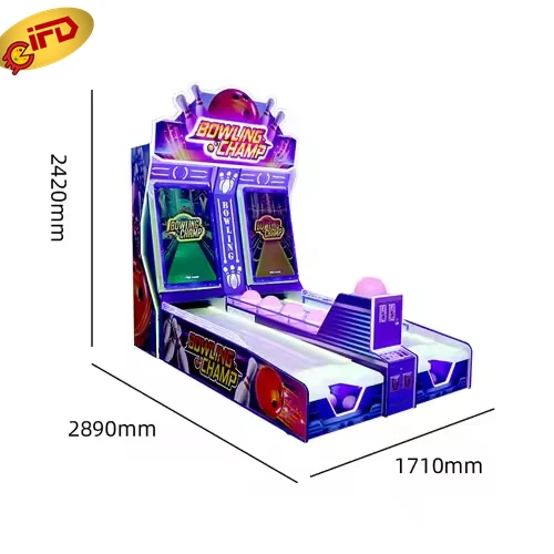 Coin Operated Redemption Tickets Arcade Bowling Machine 2 Players Indoor Sport Game Machine Arcade Redemption Tickets machine