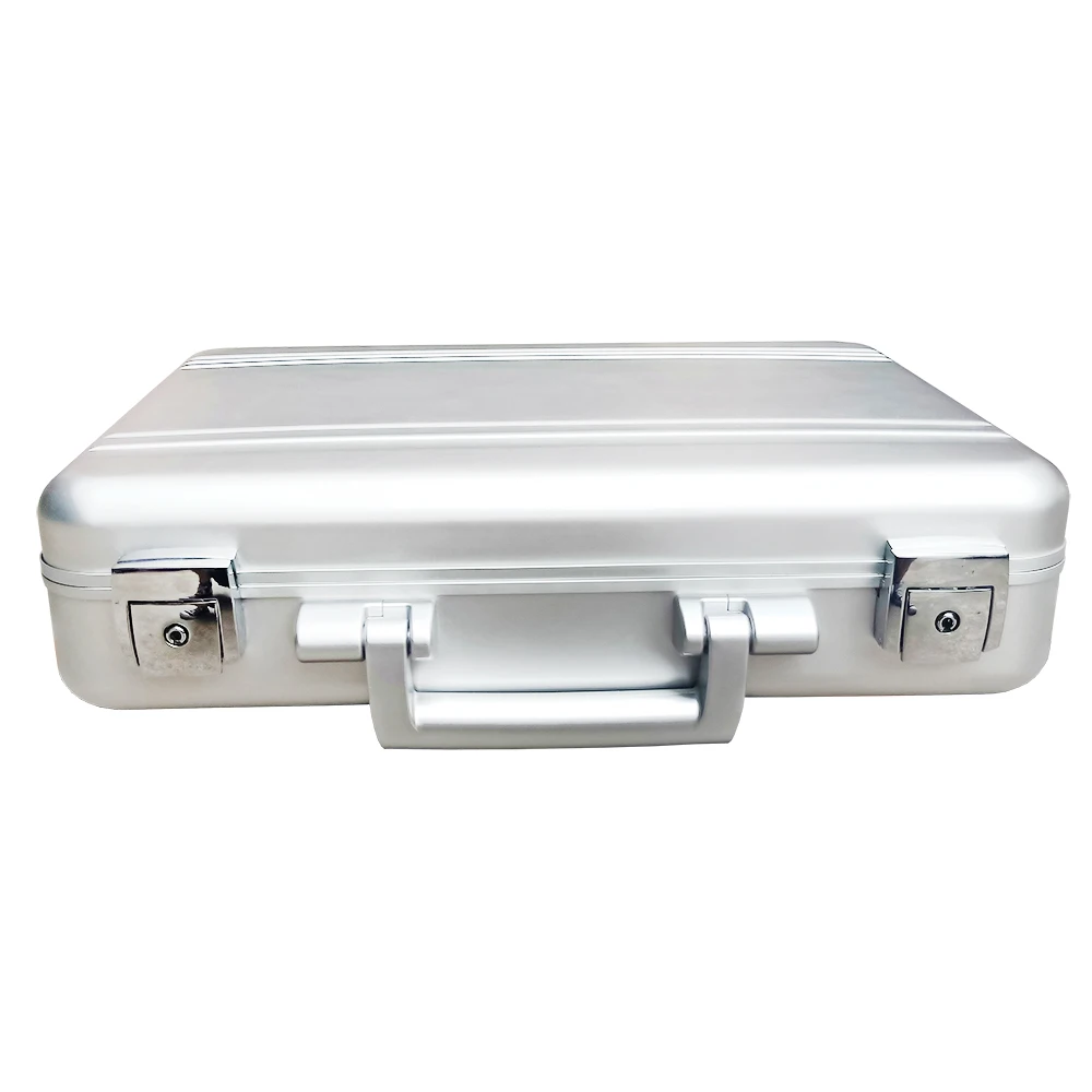 Suitcase Luggage Computer with Key Lock Case Equipment Carry-on OEM Aluminum Alloy Briefcase