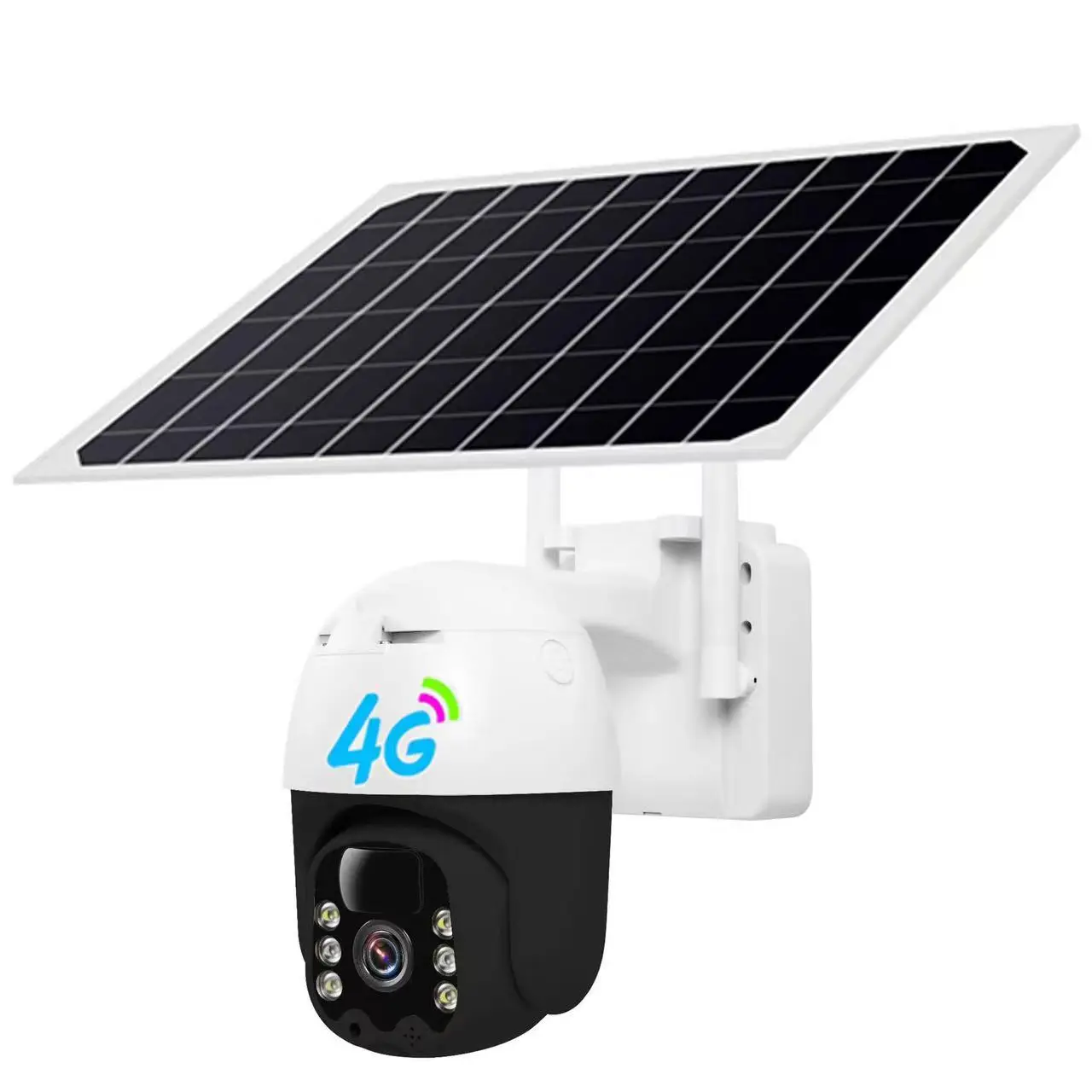 2MP V380 Ptz 4g Солнечная камера с вращением на 360 градусов уличная Водонепроницаемая батарея обнаружения движения Аудио Wifi