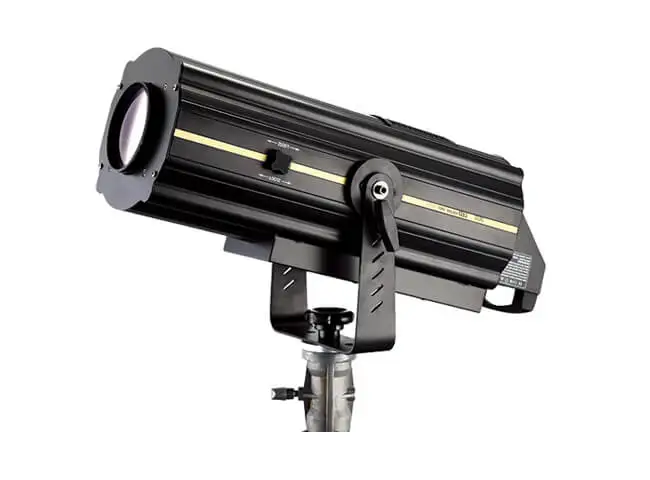 Professional factory 350W zooming LED follow spotlights suitable for TV stations, conference halls