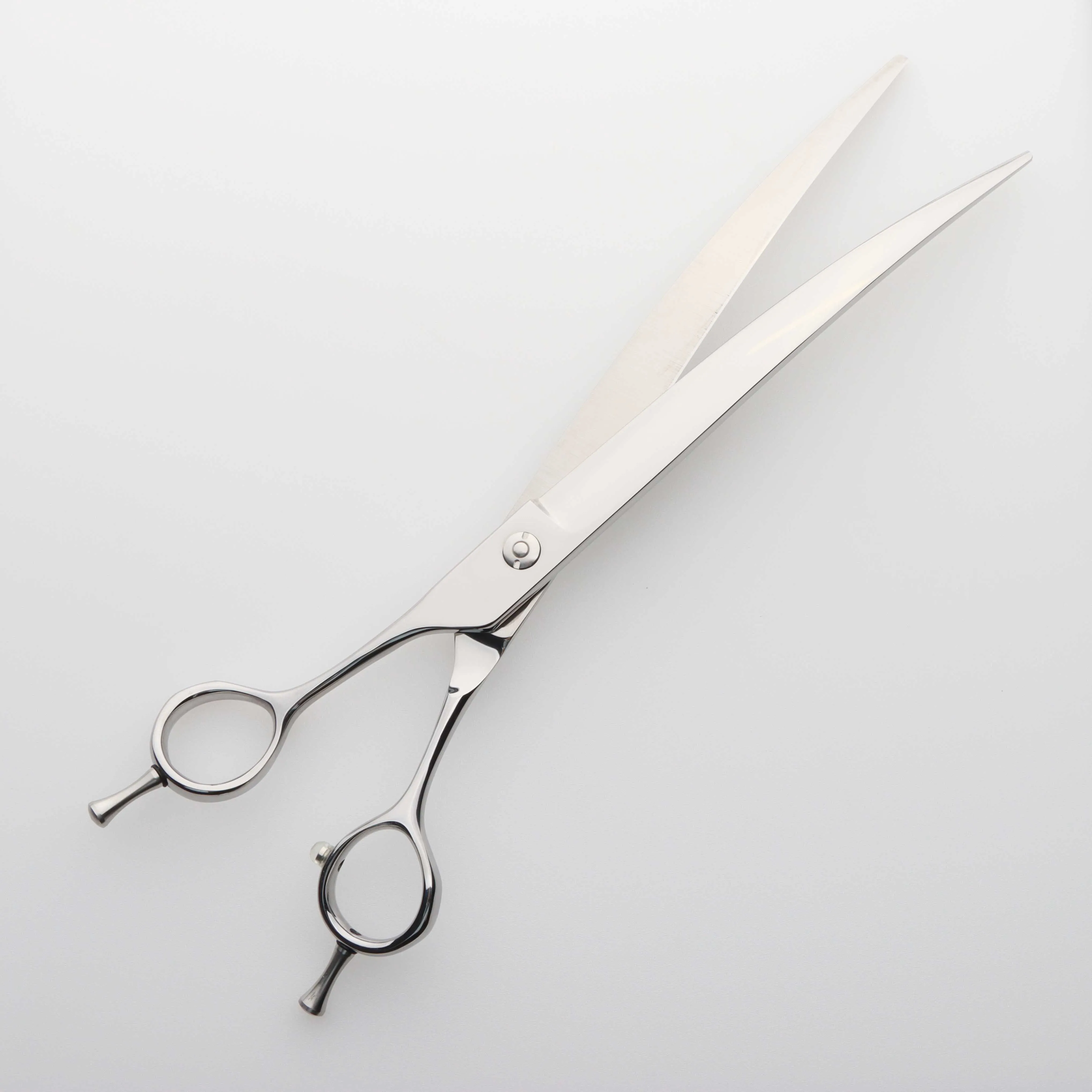 9.0 Inch Lefty Curved Shear Stainless Steel Dog Beauty Scissors Cutting Scissors for Pet Grooming
