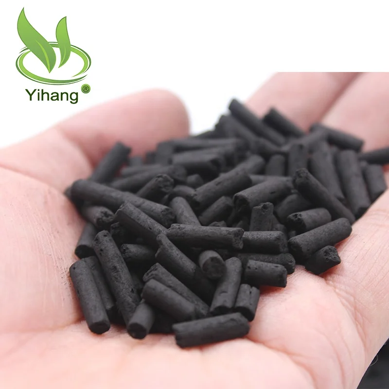 4mm Anthracite Coal Based Gas Purification Activated Carbon Columnar/Pellet Activated Carbon Factory Price