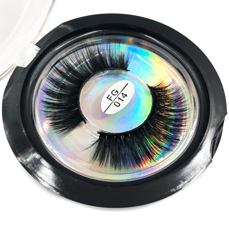 Dorpshipping mink lashes vendor FG series 16 models 1 pair natural false eyelashes hot sale