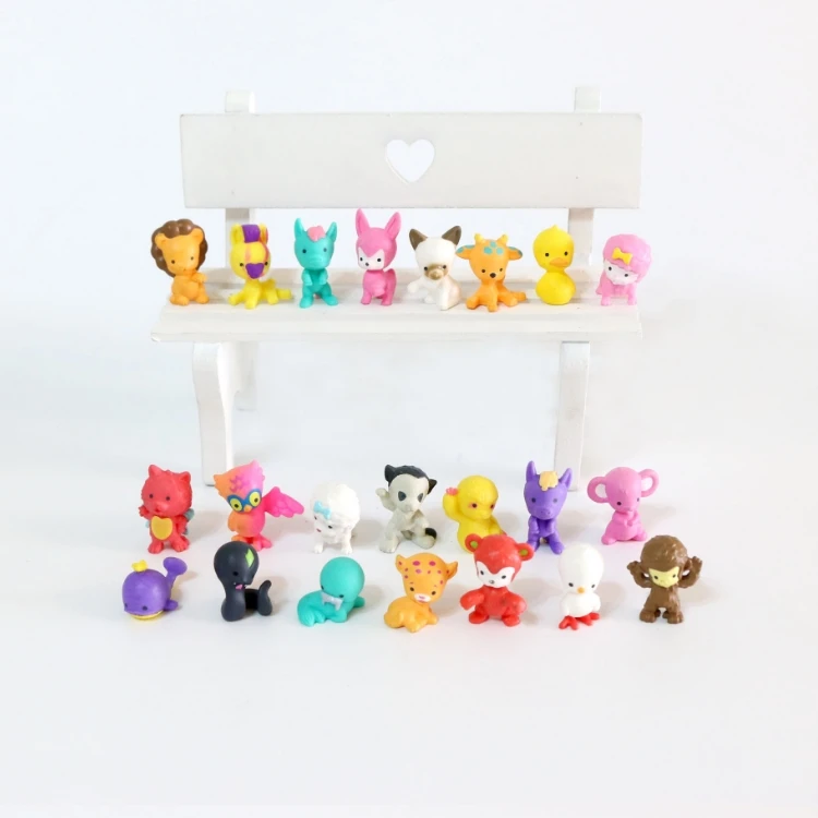 QX119 Cartoon Doll Egg Plastic Cheap Mini Toys For Empty Capsule