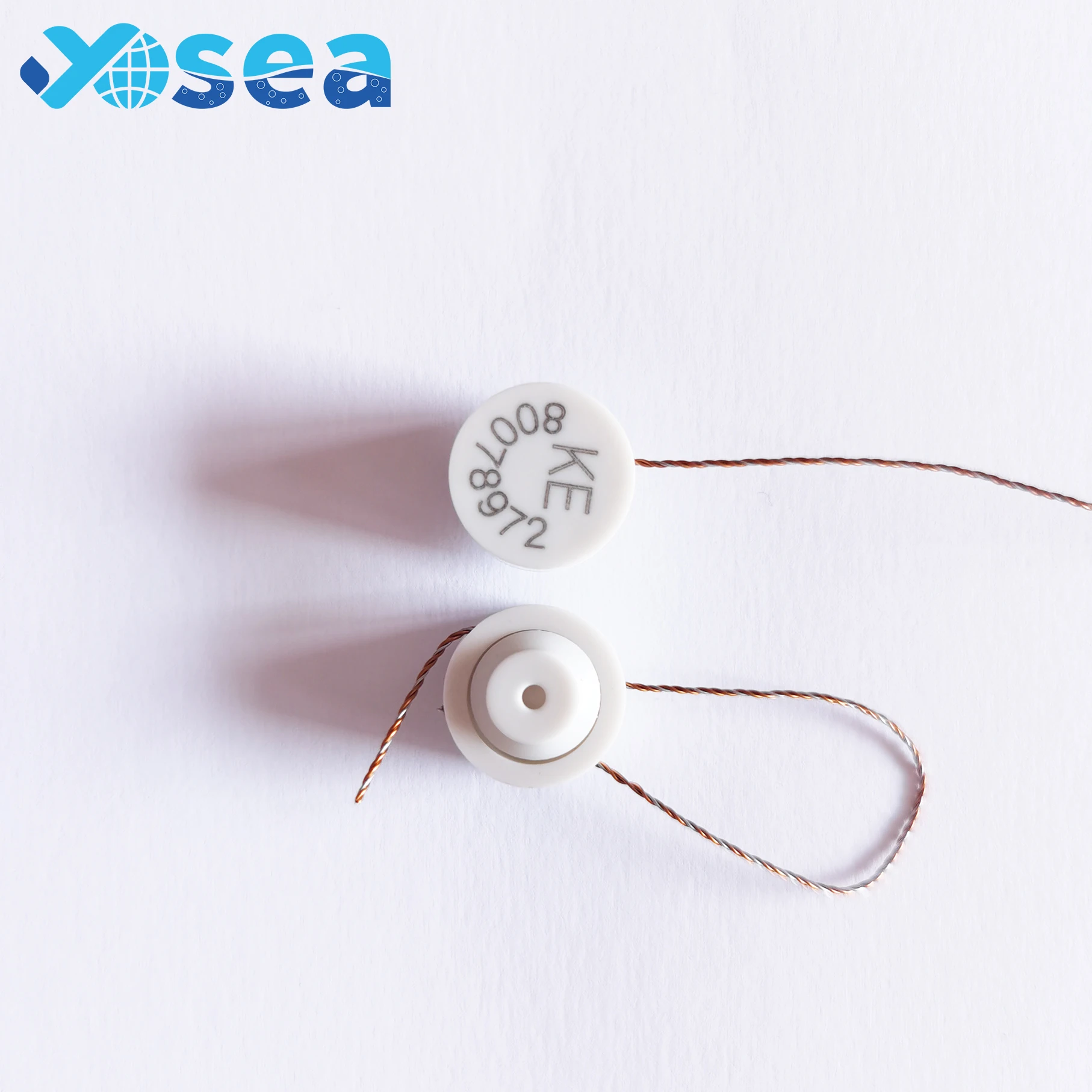 customer print automatic metering storage box sealed grain container anti-tampering water meter connecting seals